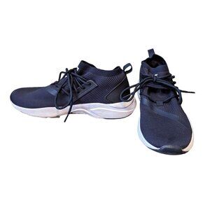 Fabletics Women’s Brentwood Performance Sneaker Navy Blue & White Size 9